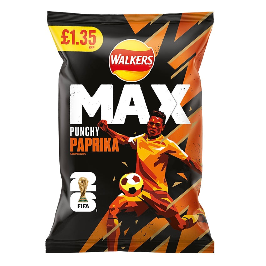 Walkers Max Paprika