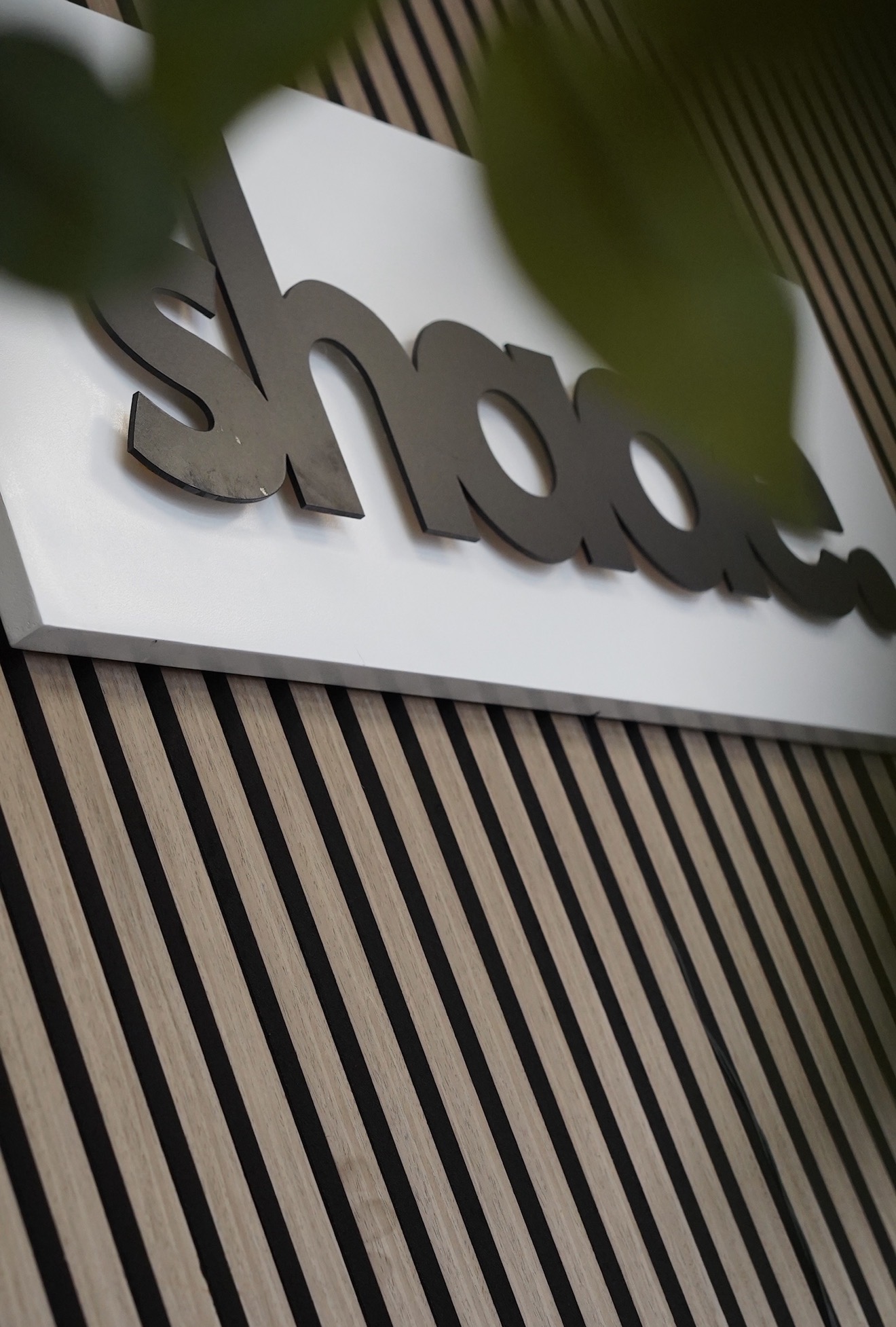 The entrance to shade. studio in Yaxley, Peterborough